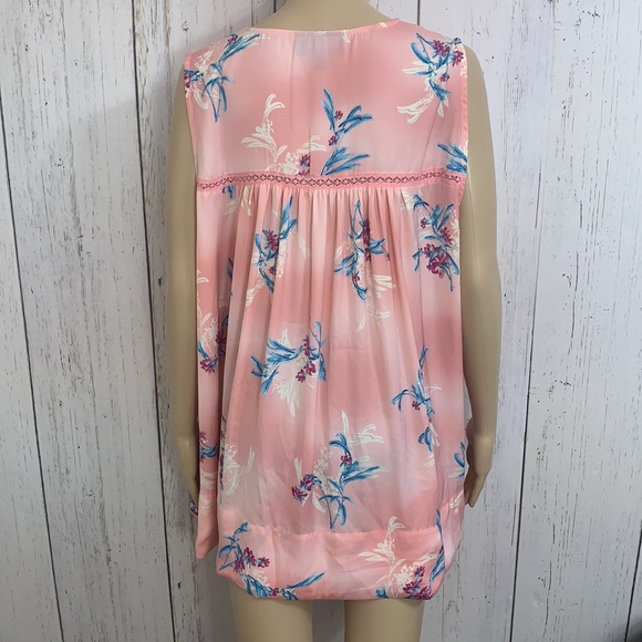 Lane Bryant Floral Tank Top - Picture 6 of 11